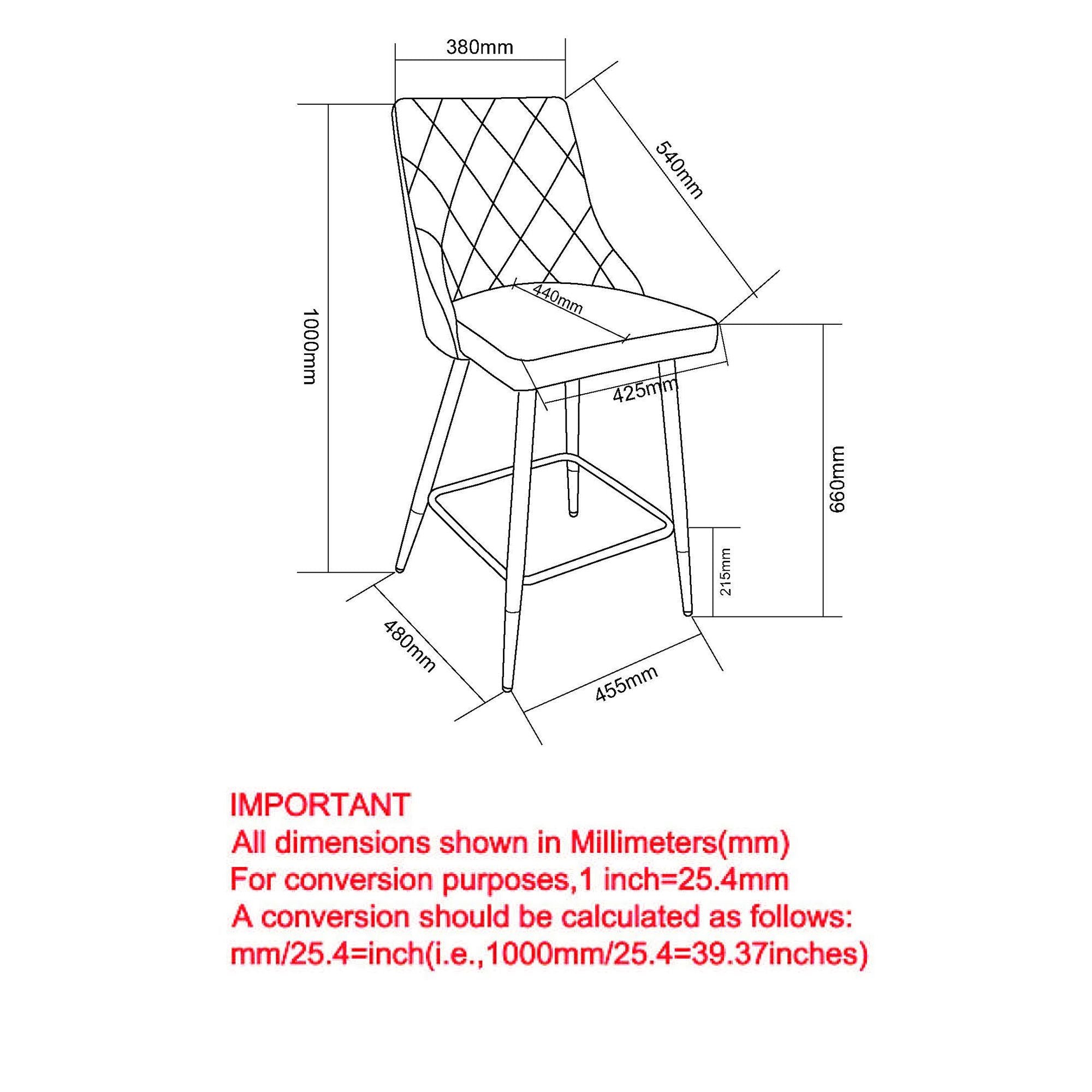 Devo 26" Counter Stool, Set of 2 - perfect for modern counters | Image 24 | InSTYLE Home & Rugs