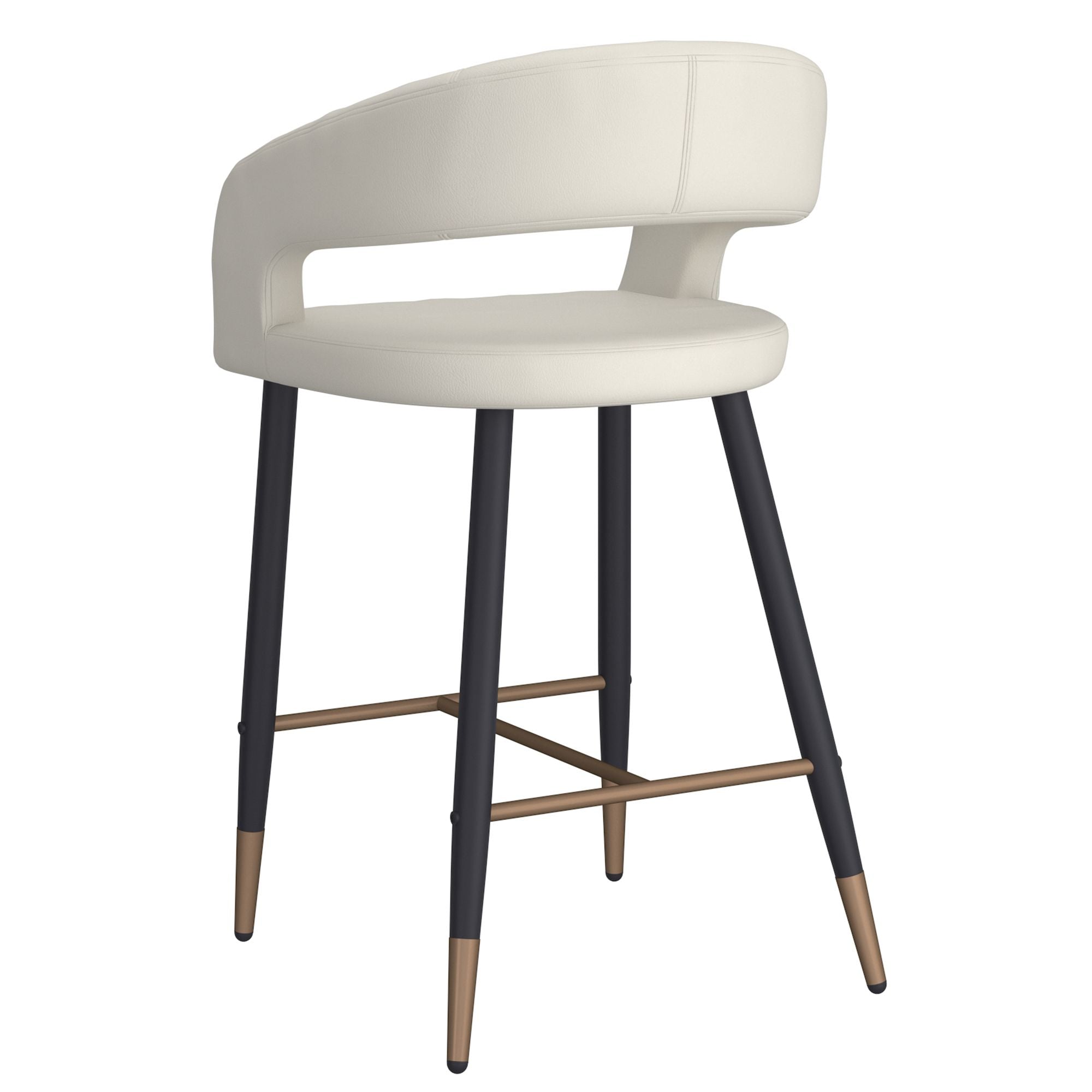 Crimson 26" Counter Stool, Set of 2 - perfect for modern counters | Image 5 | InSTYLE Home & Rugs