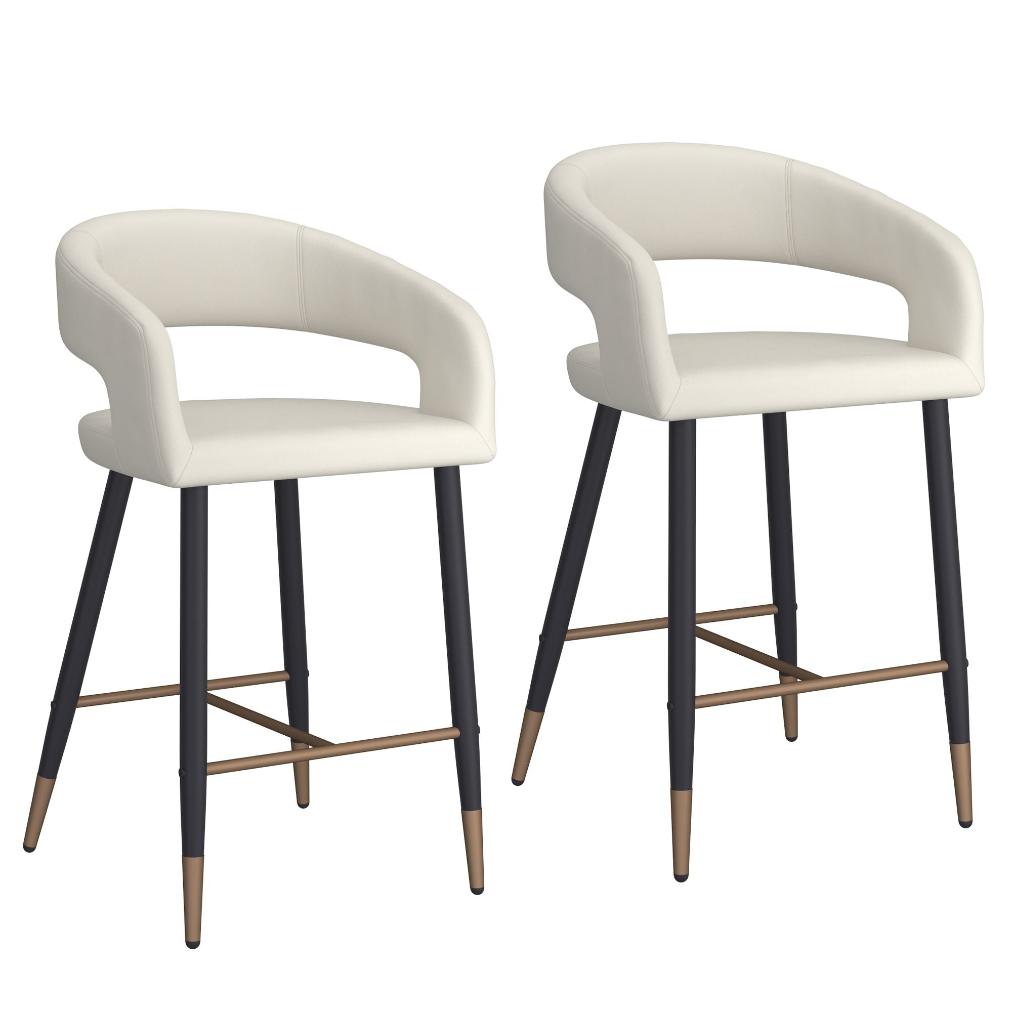 Crimson 26" Counter Stool, Set of 2 - perfect for modern counters | Image 9 | InSTYLE Home & Rugs