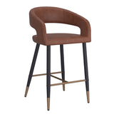 Crimson 26" Counter Stool, Set of 2 - perfect for modern counters | Image 3 | InSTYLE Home & Rugs