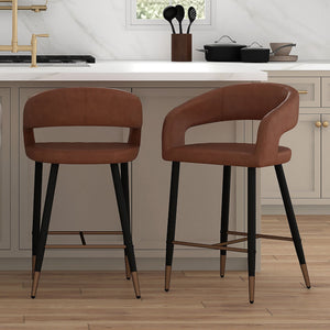 Crimson 26" Counter Stool, Set of 2 - perfect for modern counters | Image 18 | InSTYLE Home & Rugs