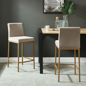 Diego 26" Counter Stool, Set of 2 - sleek stools for kitchen bars | Image 4 | InSTYLE Home & Rugs