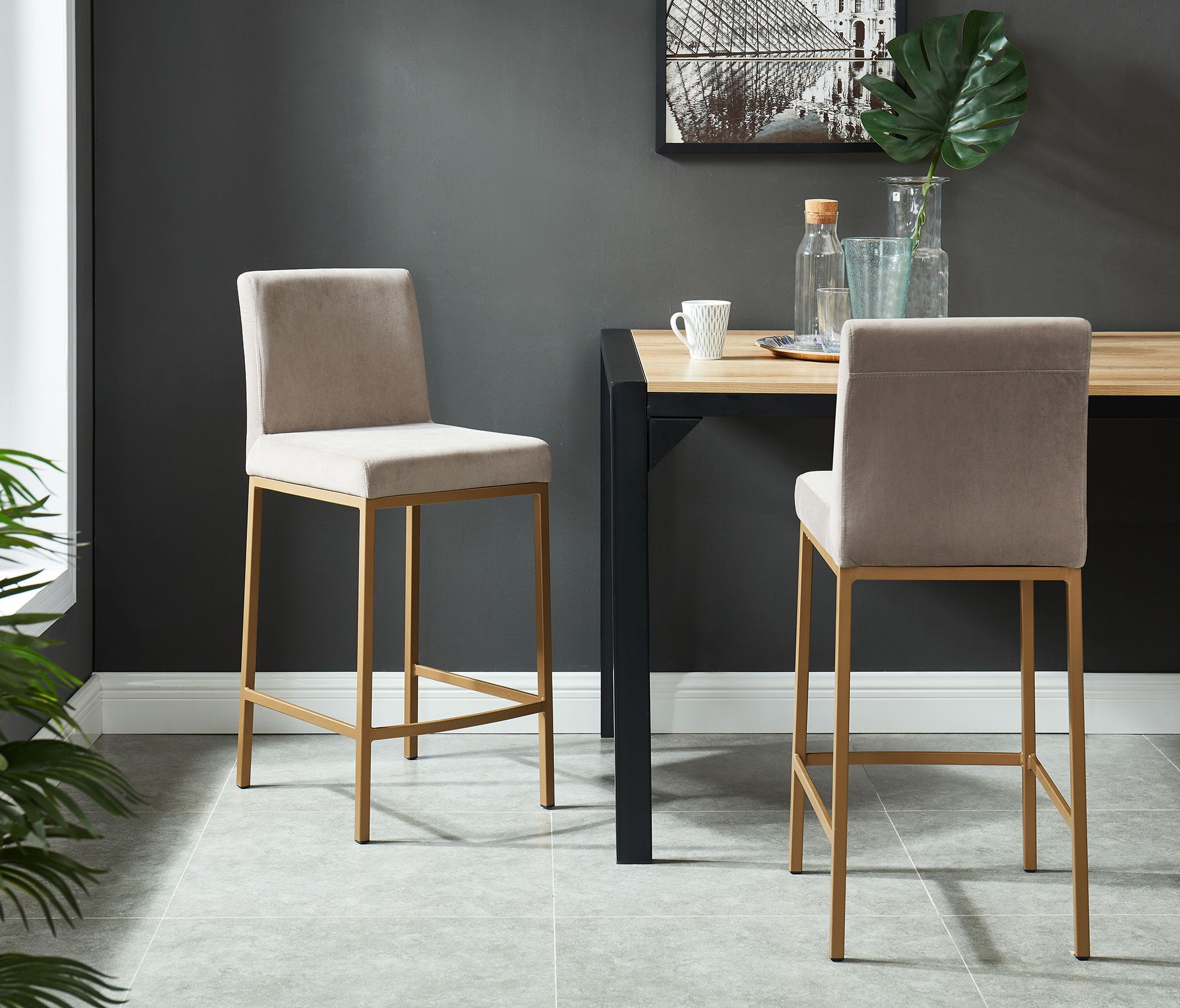 Diego 26" Counter Stool, Set of 2 - sleek stools for kitchen bars | Image 18 | InSTYLE Home & Rugs