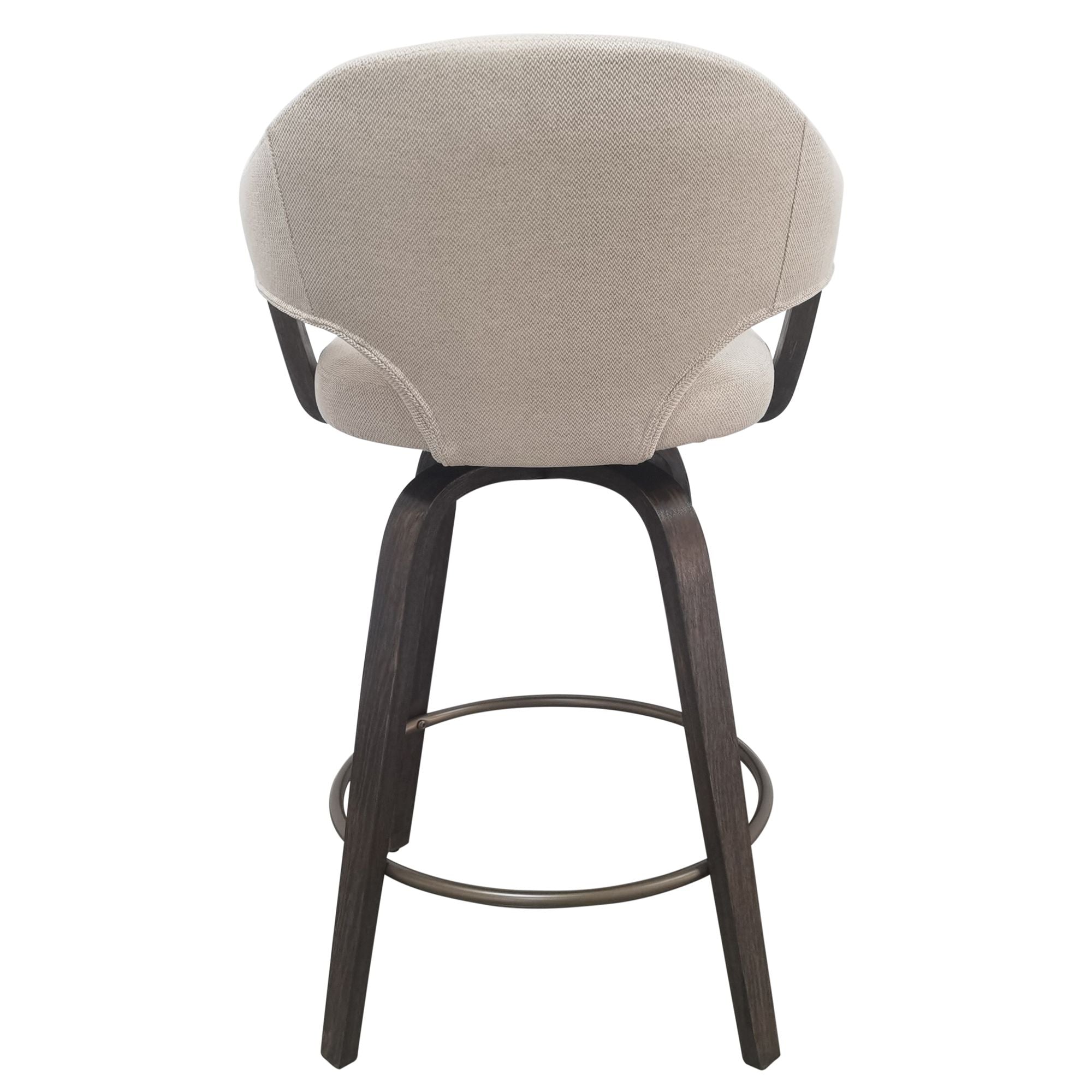 Freya 26" Counter Stool with Swivel, Set of 2 - sleek stools for kitchen bars | Image 11 | InSTYLE Home & Rugs