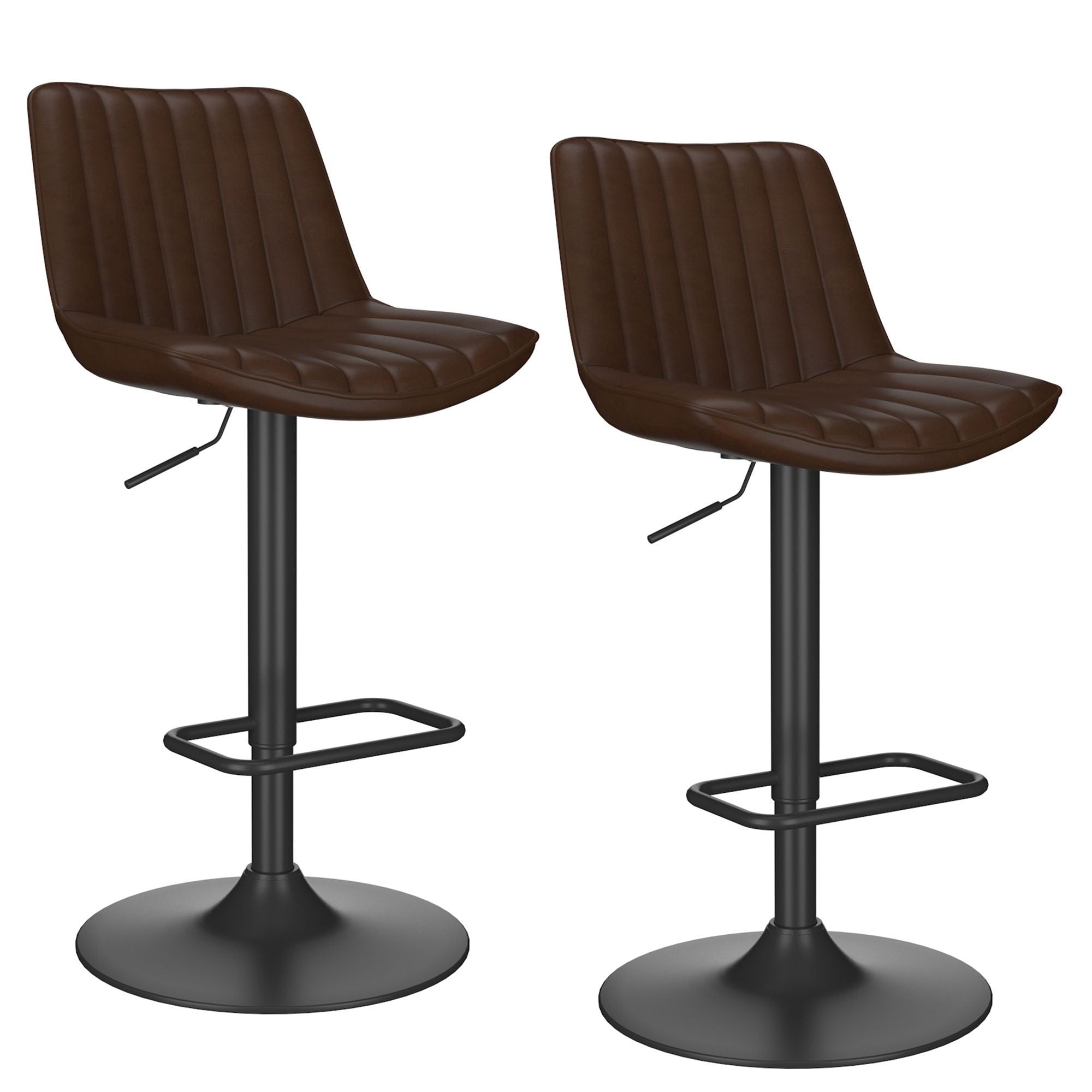 Kosi Adjustable Air-Lift Stool, Set of 2 - available in various heights | Image 16 | InSTYLE Home & Rugs