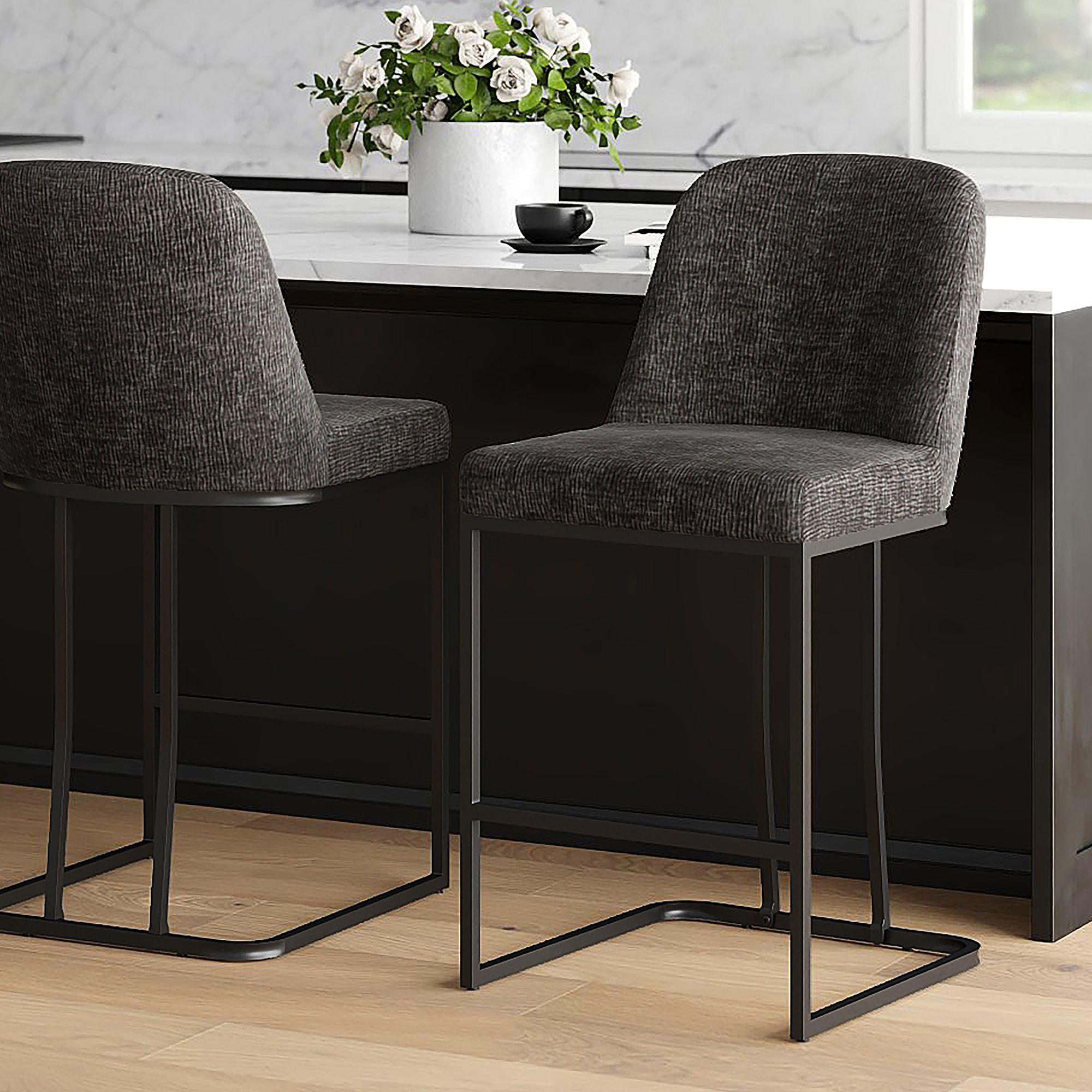 Dario 26" Counter Stool, Set of 2 - perfect for modern counters | Image 10 | InSTYLE Home & Rugs