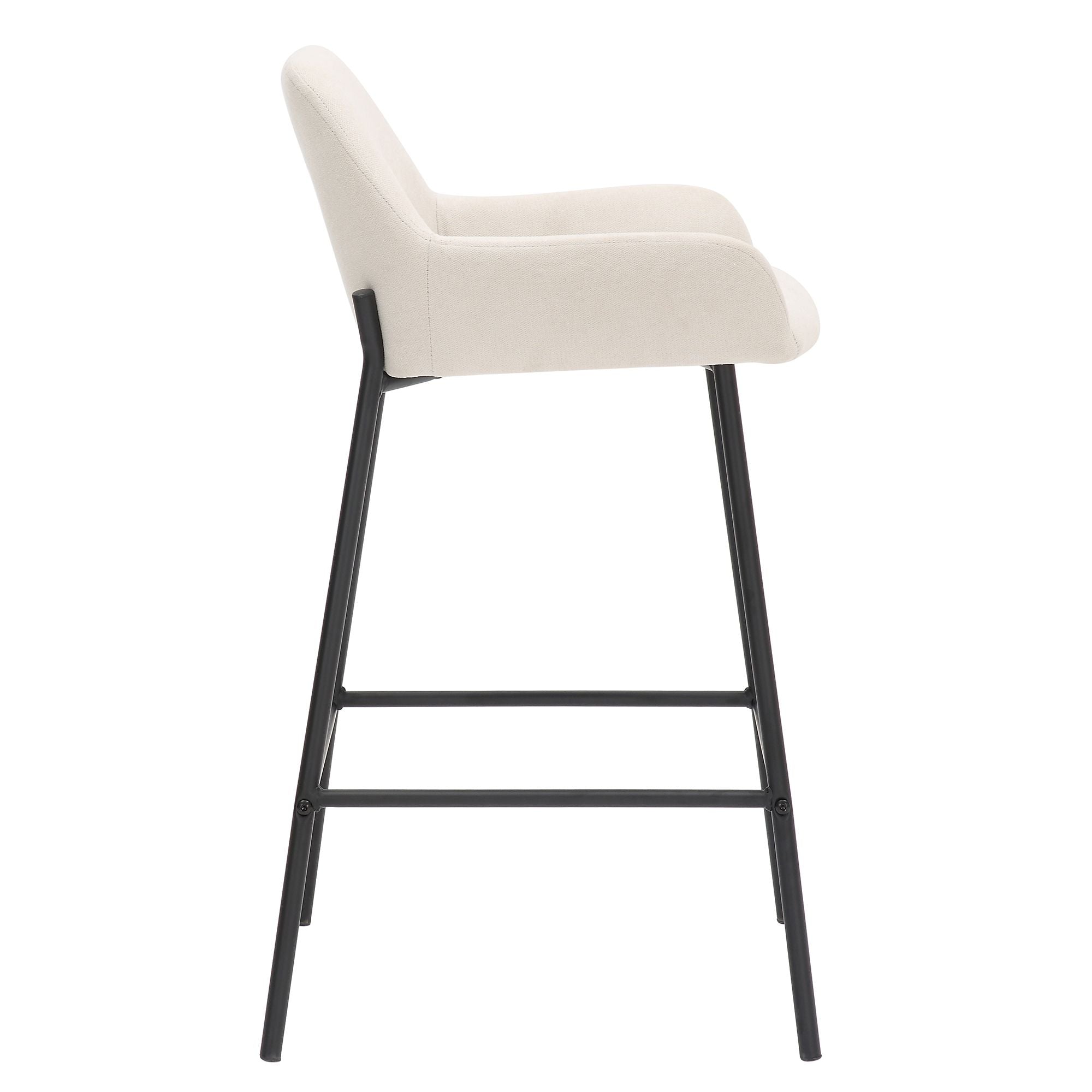 Baily 26" Counter Stool, set of 2, - perfect for modern counters | Image 13 | InSTYLE Home & Rugs