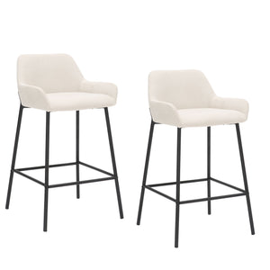 Baily 26" Counter Stool, set of 2, - perfect for modern counters | Image 16 | InSTYLE Home & Rugs