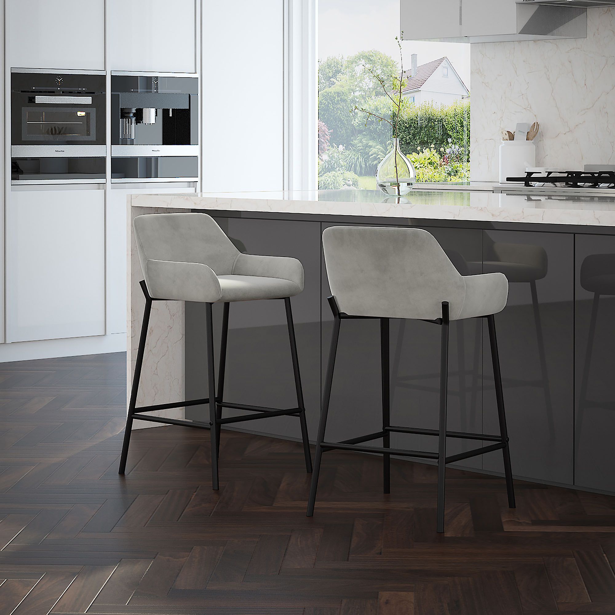 Baily 26" Counter Stool, Set of 2 - perfect for modern counters | Image 18 | InSTYLE Home & Rugs