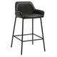 Baily 26" Counter Stool, set of 2, in Black