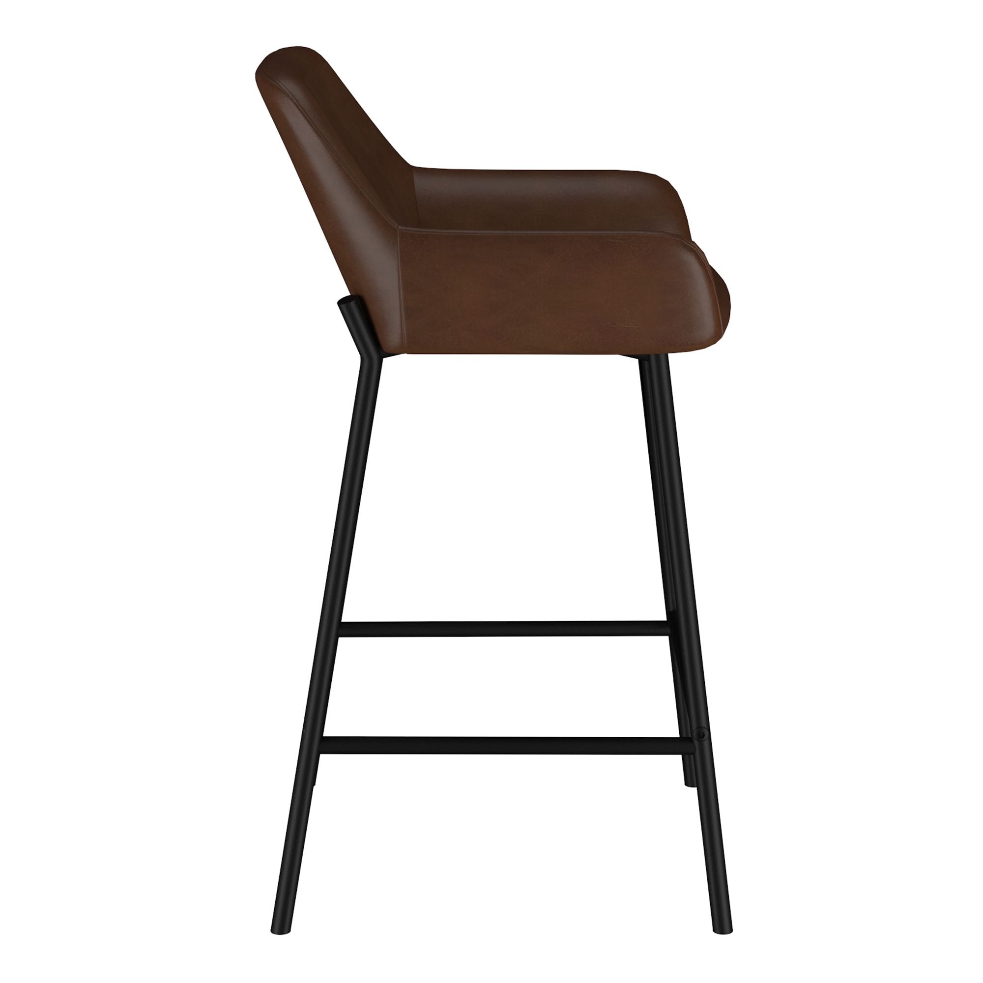 Baily 26" Counter Stool, set of 2, - perfect for modern counters | Image 6 | InSTYLE Home & Rugs