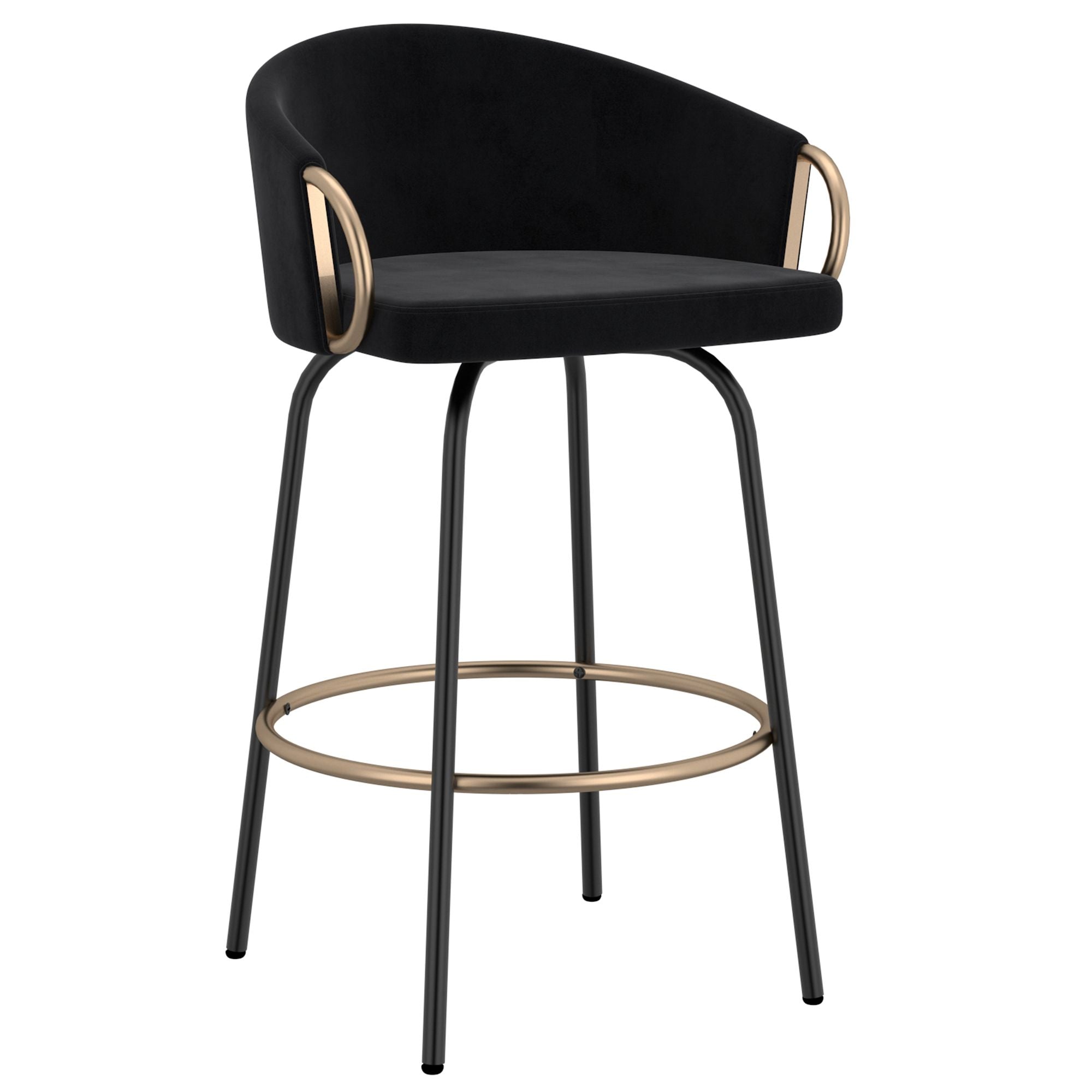 Lavo 26" Counter Stool with Swivel, Set of 2 - ergonomic design for comfort | Image 1 | InSTYLE Home & Rugs