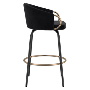 Lavo 26" Counter Stool with Swivel, Set of 2 - ergonomic design for comfort | Image 7 | InSTYLE Home & Rugs