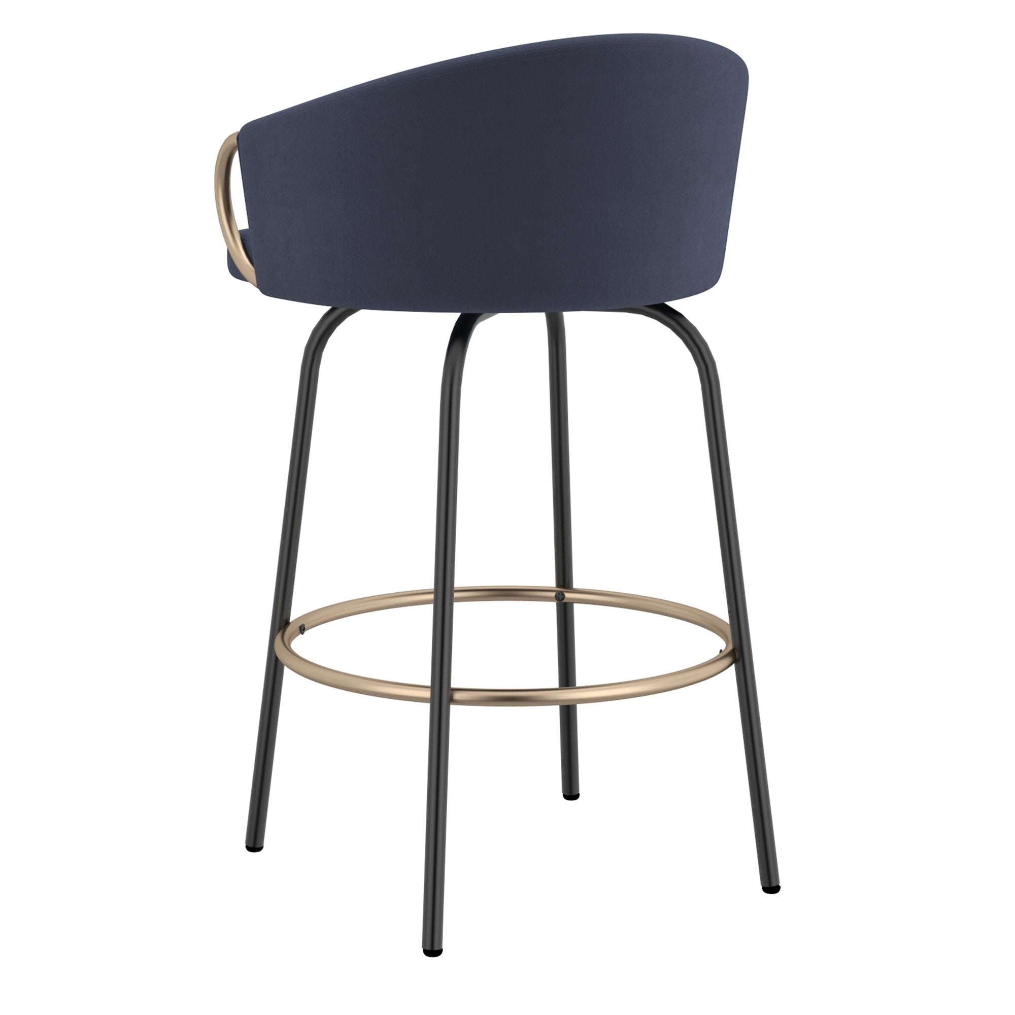 Lavo 26" Counter Stool with Swivel, Set of 2 - sleek stools for kitchen bars | Image 12 | InSTYLE Home & Rugs