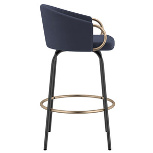 Lavo 26" Counter Stool with Swivel, Set of 2 - sleek stools for kitchen bars | Image 14 | InSTYLE Home & Rugs
