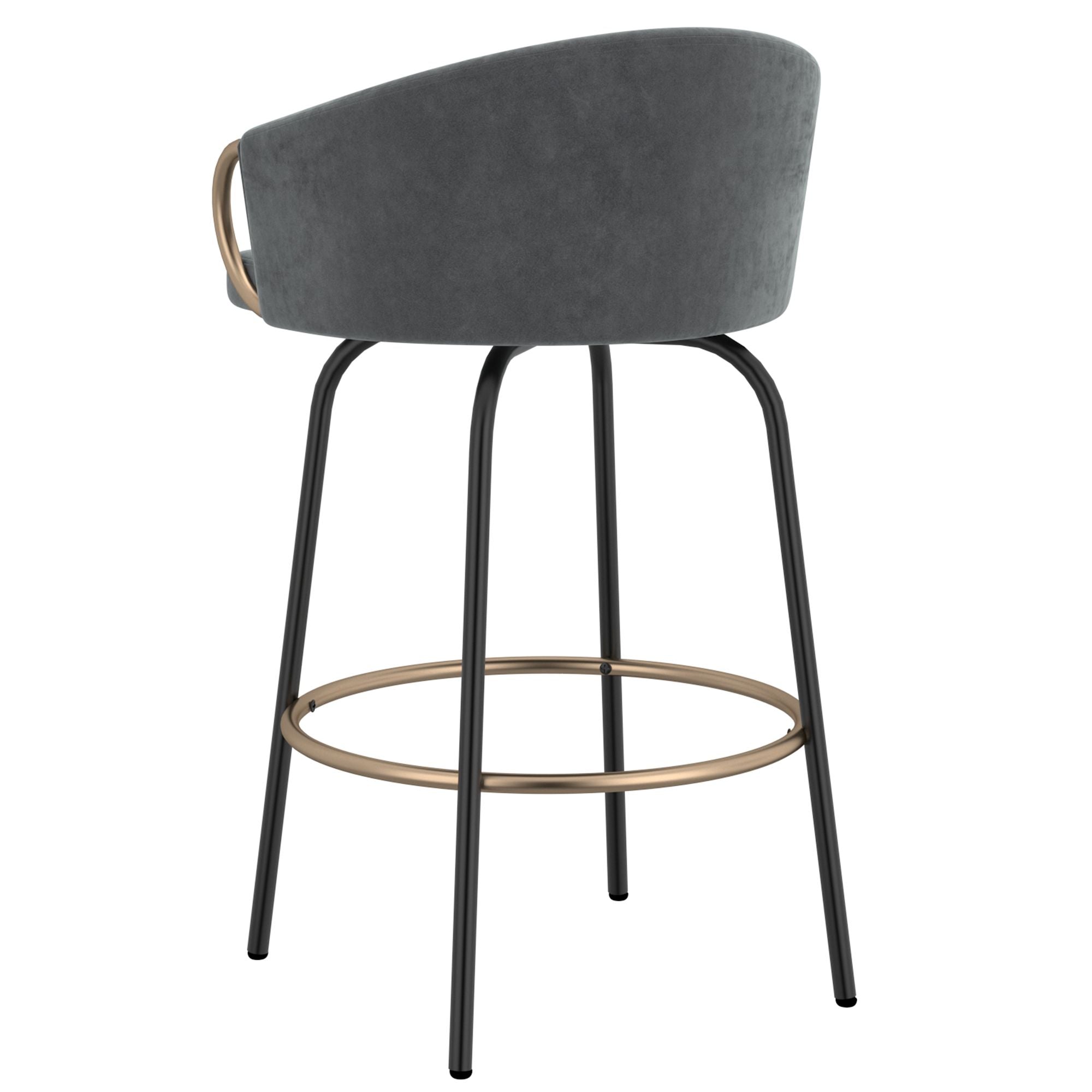 Lavo 26" Counter Stool with Swivel, Set of 2 - sleek stools for kitchen bars | Image 19 | InSTYLE Home & Rugs