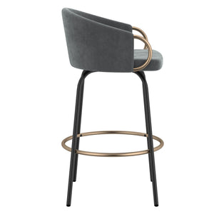 Lavo 26" Counter Stool with Swivel, Set of 2 - sleek stools for kitchen bars | Image 21 | InSTYLE Home & Rugs