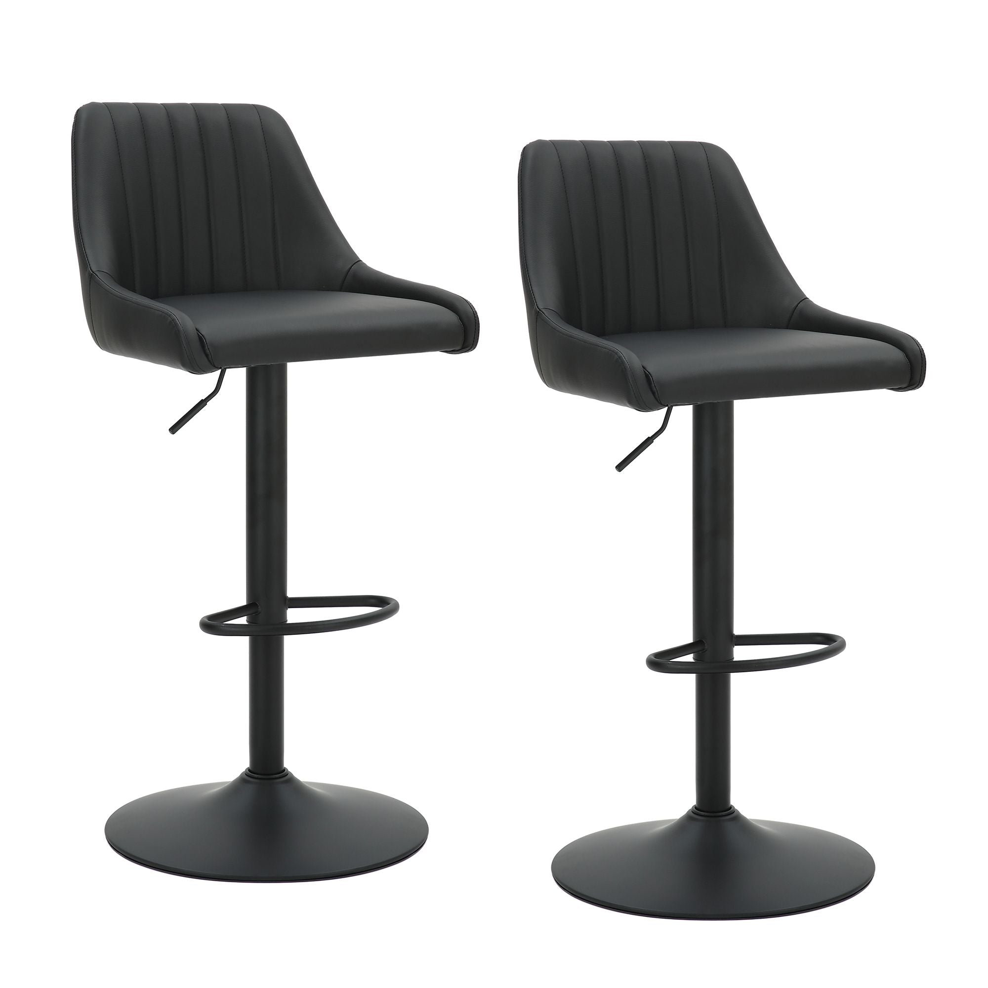 Kron Air-Lift Stool, Set of 2 - perfect for small spaces | Image 9 | InSTYLE Home & Rugs
