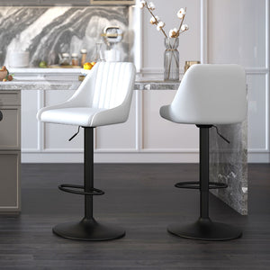 Kron Air-Lift Stool, Set of 2 - compact lift stool with smooth height adjustment mechanism | Image 18 | InSTYLE Home & Rugs