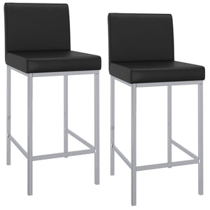 Porto 26" Counter Stool, Set of 2 - sleek stools for kitchen bars | Image 7 | InSTYLE Home & Rugs