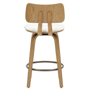 Zuni 26" Counter Stool with Swivel, Fabric - sleek stools for kitchen bars | Image 6 | InSTYLE Home & Rugs