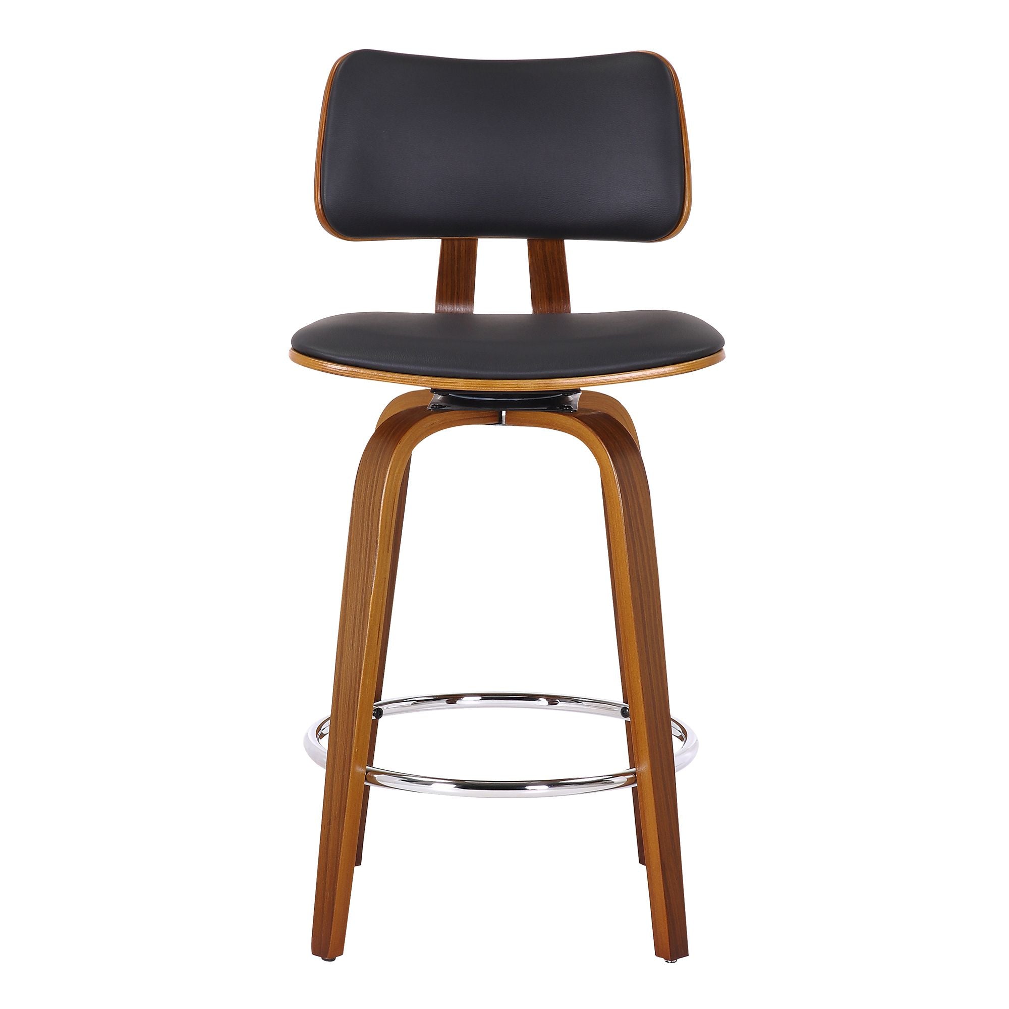 Zuni 26" Counter Stool with Swivel, PU - sleek stools for kitchen bars | Image 6 | InSTYLE Home & Rugs