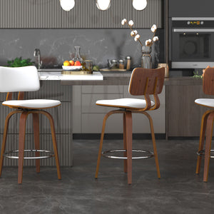 Zuni 26" Counter Stool with Swivel - ergonomic design for comfort | Image 18 | InSTYLE Home & Rugs