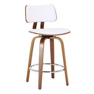 Zuni 26" Counter Stool with Swivel, Fabric - ergonomic design for comfort | Image 3 | InSTYLE Home & Rugs
