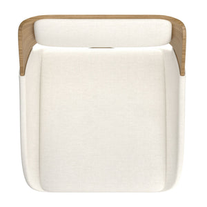 Hudson 26" Counter Stool with Swivel, Fabric - ergonomic design for comfort | Image 9 | InSTYLE Home & Rugs