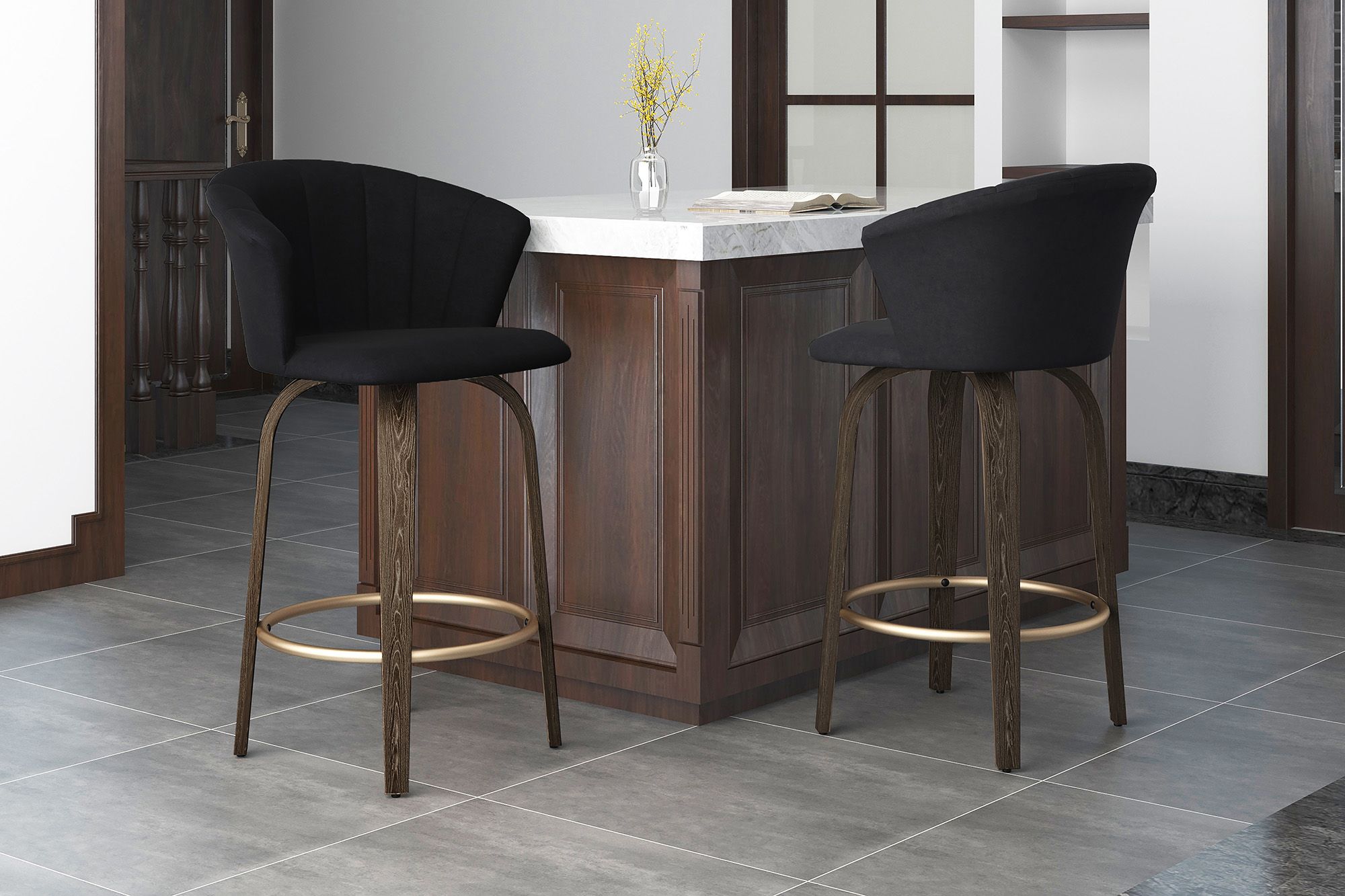 Tula 26" Counter Stool - perfect for modern counters | Image 2 | InSTYLE Home & Rugs