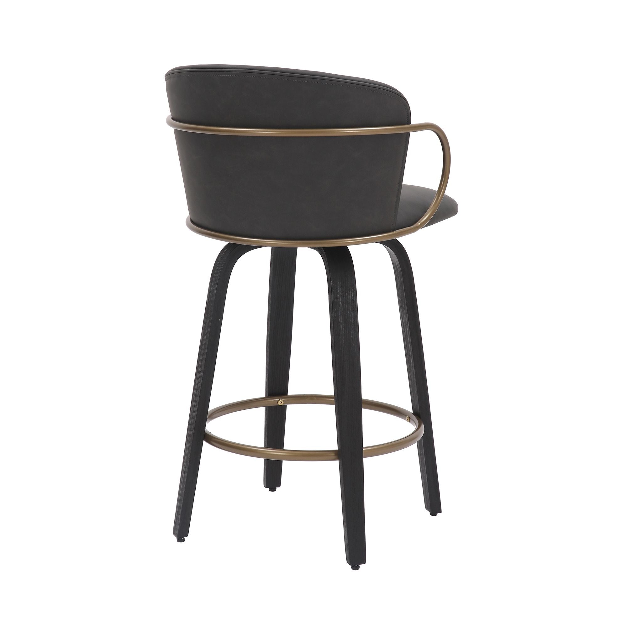 Lawson 26" Counter Stool, set of 2, with Swivel - perfect for modern counters | Image 4 | InSTYLE Home & Rugs