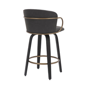 Lawson 26" Counter Stool with Swivel, Set of 2 - perfect for modern counters | Image 4 | InSTYLE Home & Rugs