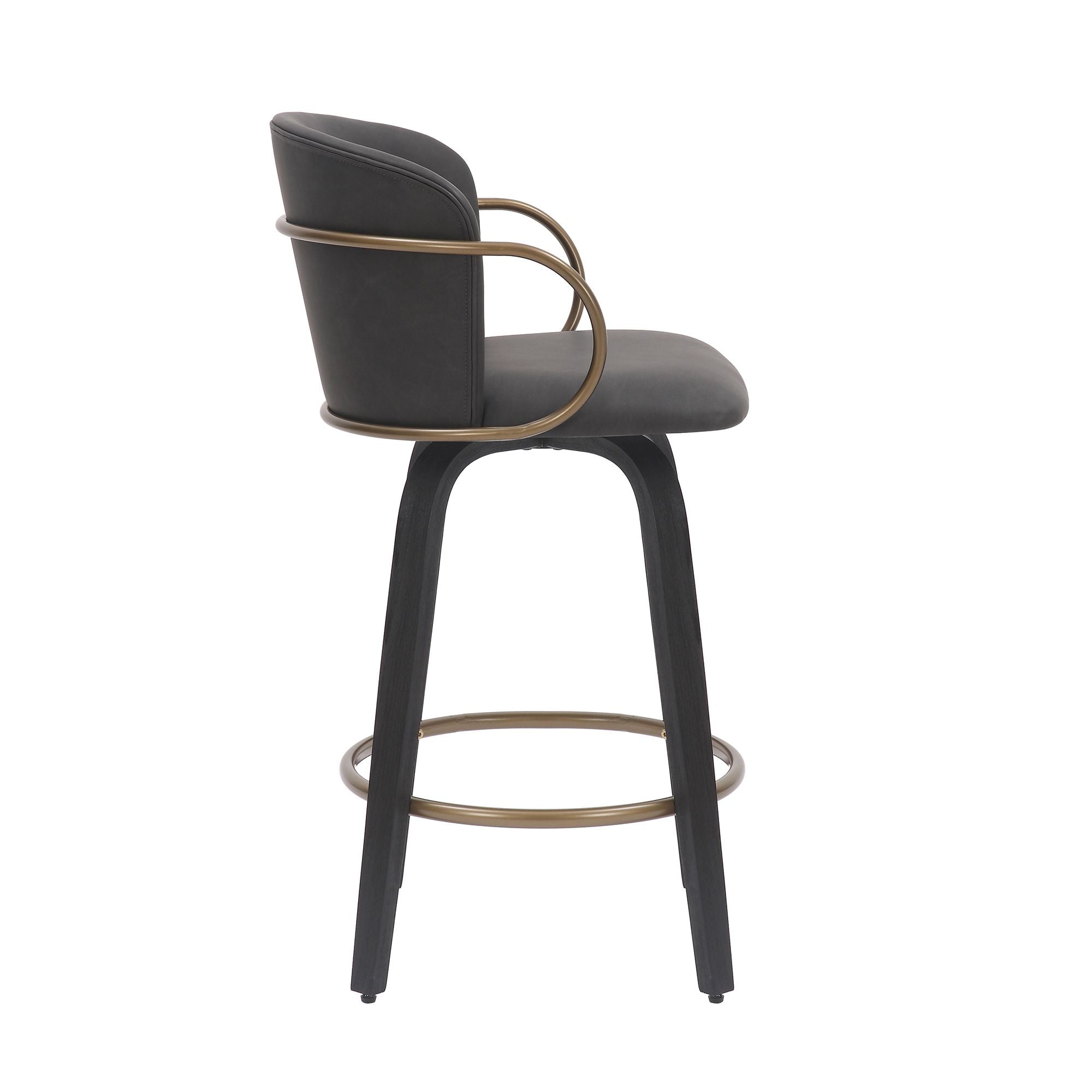 Lawson 26" Counter Stool, set of 2, with Swivel - perfect for modern counters | Image 5 | InSTYLE Home & Rugs