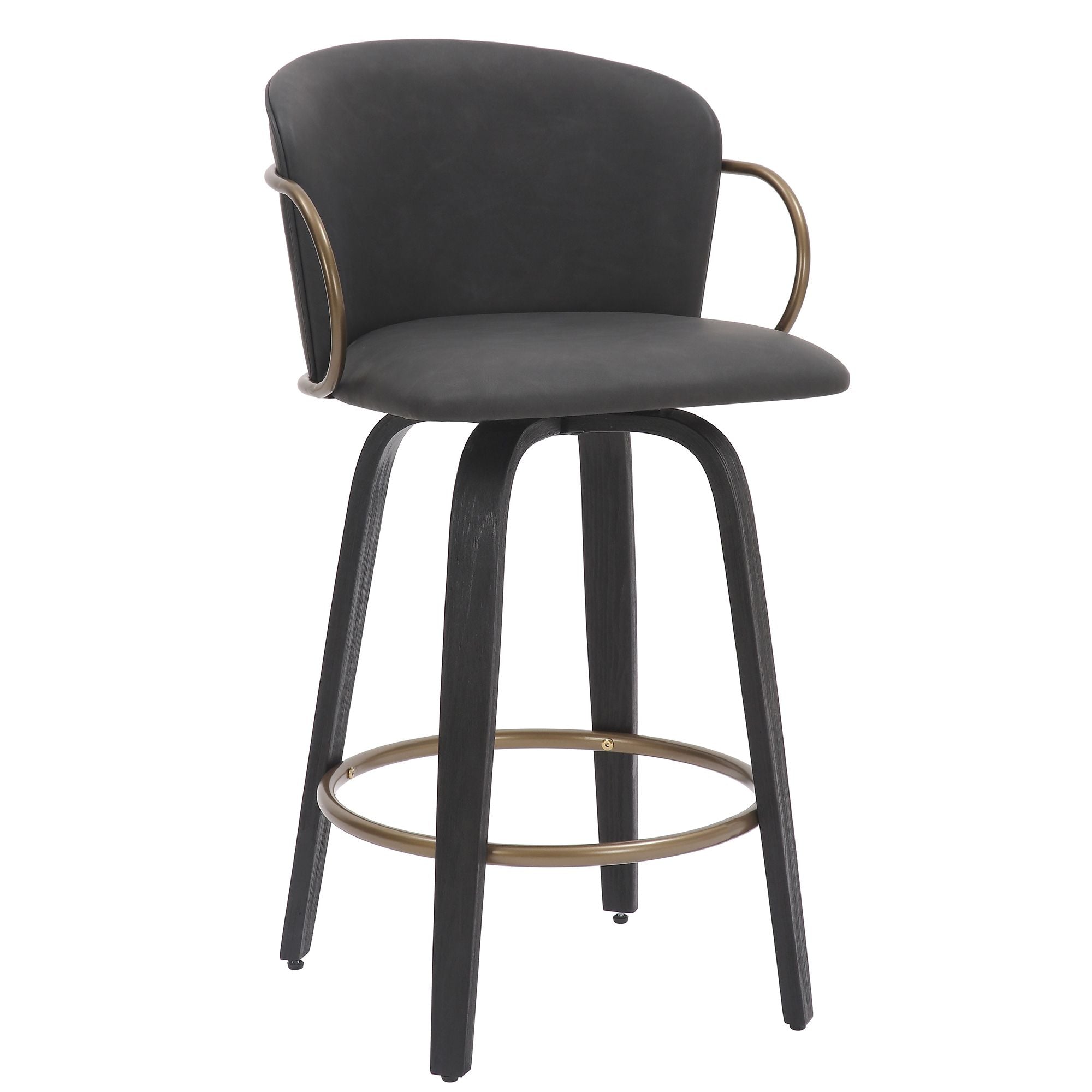 Lawson 26" Counter Stool with Swivel, Set of 2 - sleek stools for kitchen bars | Image 1 | InSTYLE Home & Rugs