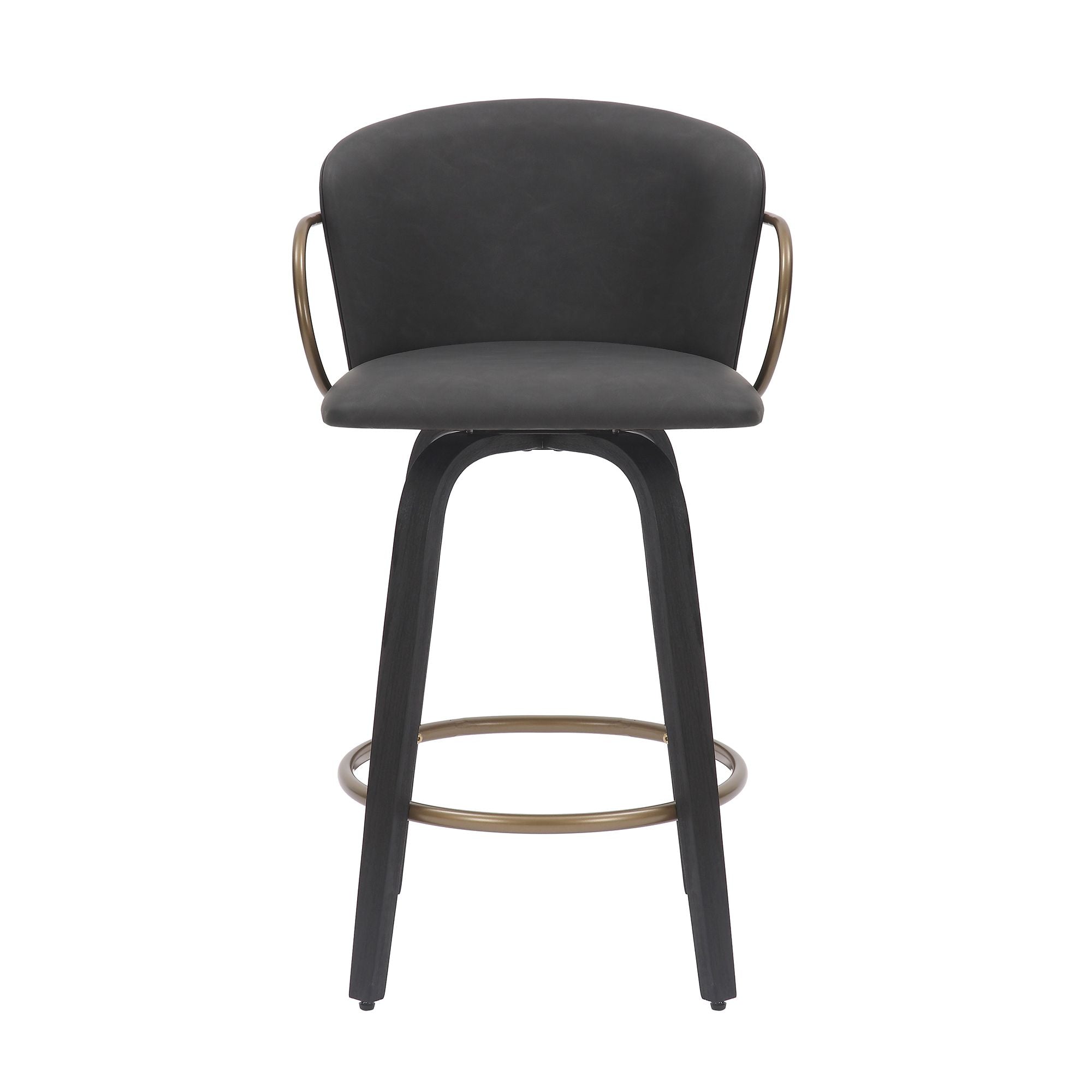 Lawson 26" Counter Stool with Swivel, Set of 2 - sleek stools for kitchen bars | Image 6 | InSTYLE Home & Rugs