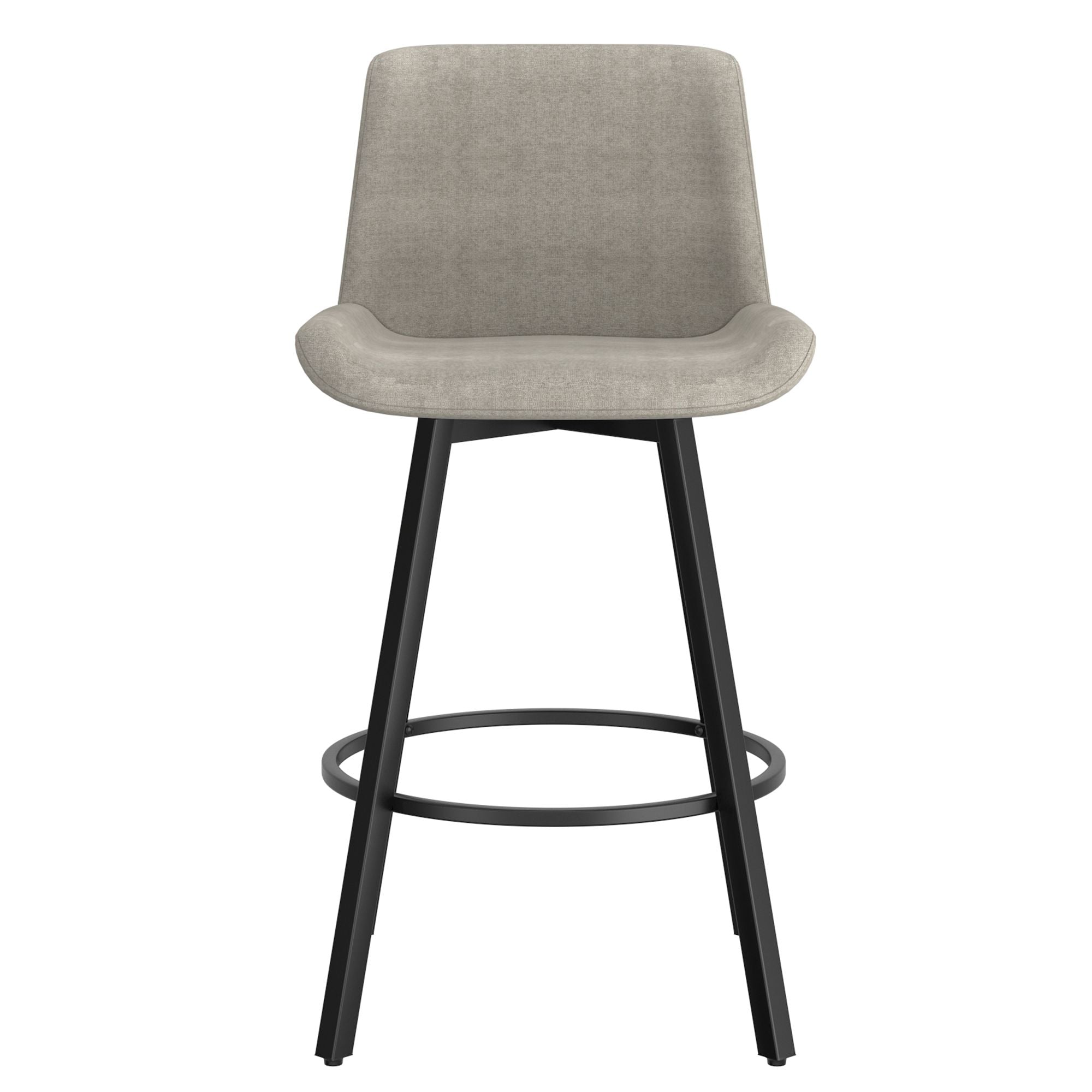 Fern 26" Counter Stool with Swivel, Set of 2 - ergonomic design for comfort | Image 7 | InSTYLE Home & Rugs
