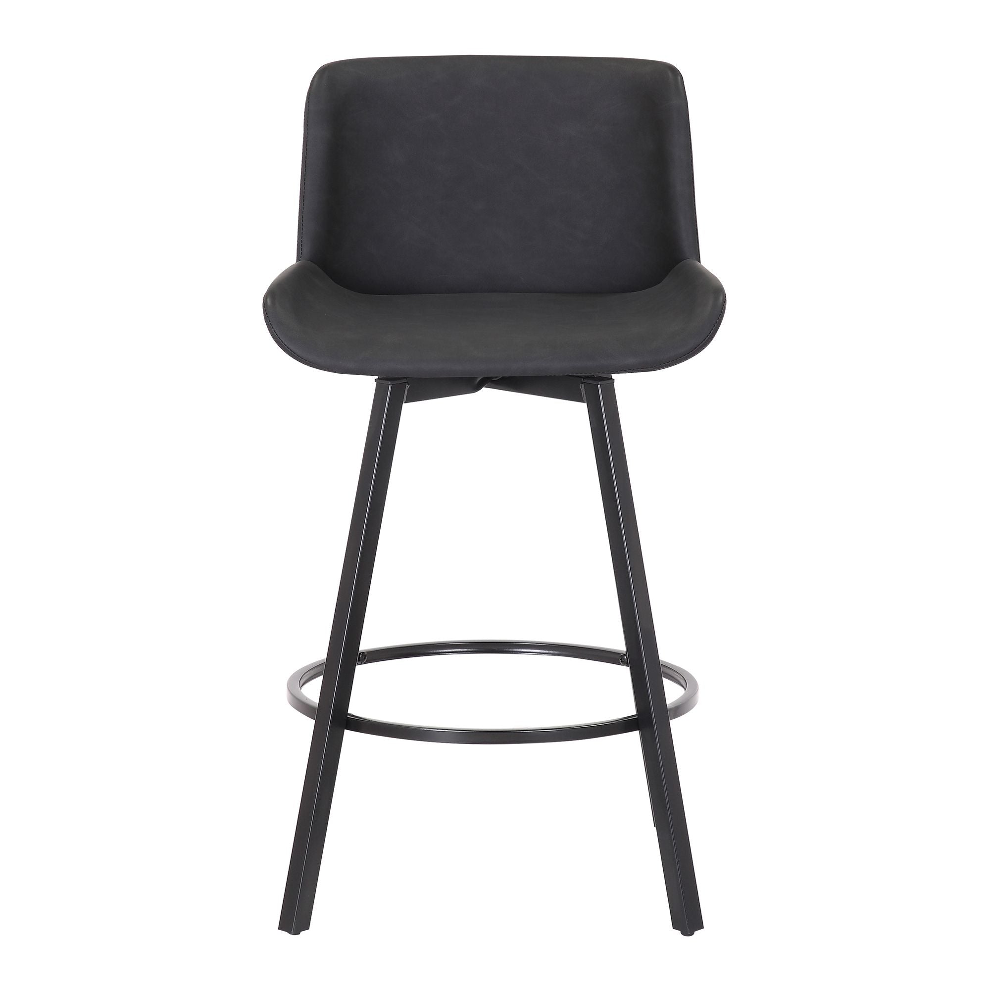Fern 26" Counter Stool with Swivel, Set of 2 - ergonomic design for comfort | Image 14 | InSTYLE Home & Rugs