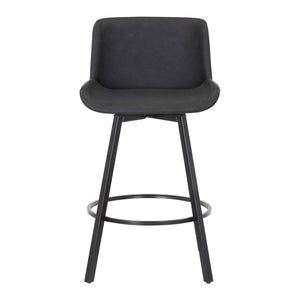 Fern 26" Counter Stool with Swivel, Set of 2 - ergonomic design for comfort | Image 14 | InSTYLE Home & Rugs
