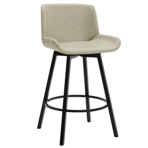 Fern 26" Counter Stool with Swivel, Set of 2 - ergonomic design for comfort | Image 3 | InSTYLE Home & Rugs