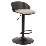 Mabel Adjustable Air-Lift Stool, Set of 2 - compact and stylish design | Image 2 | InSTYLE Home & Rugs