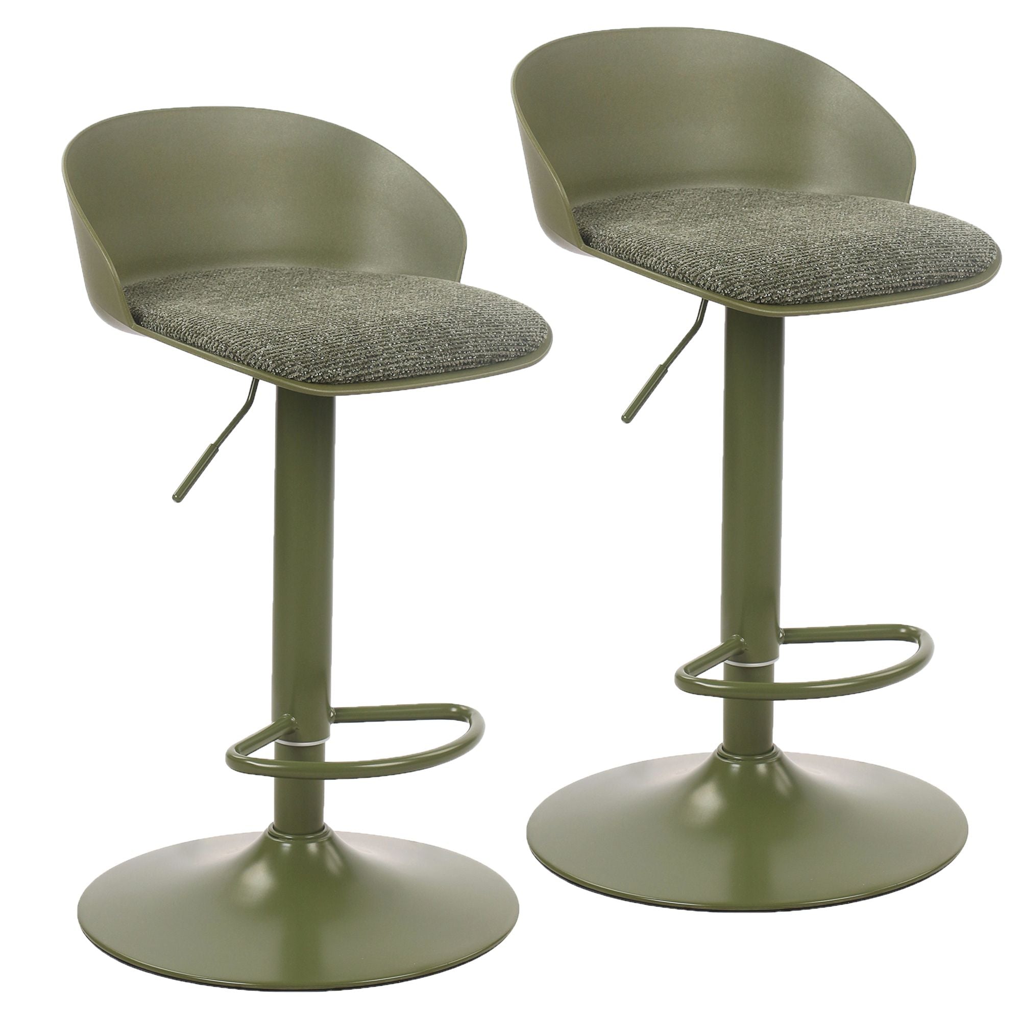 Mabel Adjustable Air-Lift Stool, Set of 2 - compact and stylish design | Image 23 | InSTYLE Home & Rugs