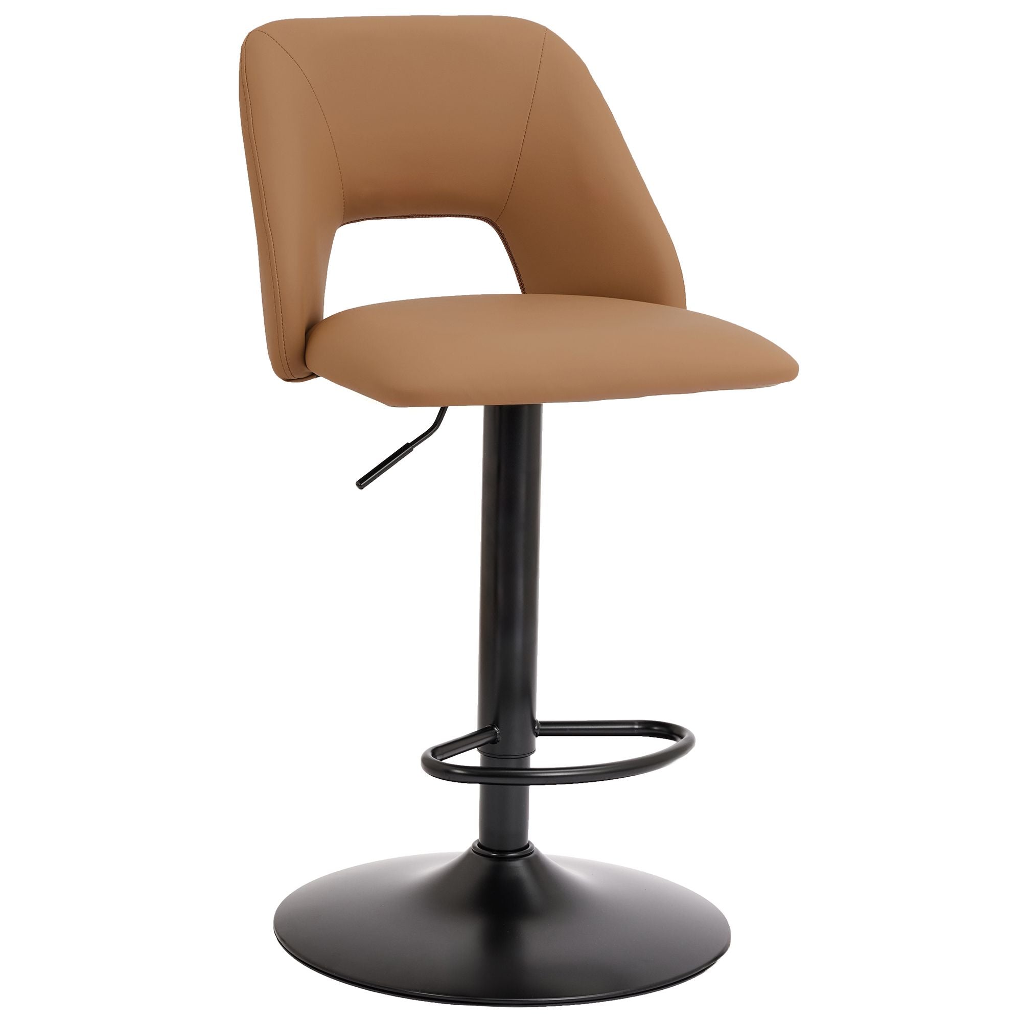 Adler Adjustable Air-Lift Stool, Set of 2 - compact and stylish design | Image 3 | InSTYLE Home & Rugs
