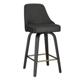 Oakley 26" Counter Stool with Swivel, Set of 2 - ergonomic design for comfort | Image 1 | InSTYLE Home & Rugs