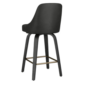 Oakley 26" Counter Stool with Swivel, Set of 2 - ergonomic design for comfort | Image 3 | InSTYLE Home & Rugs