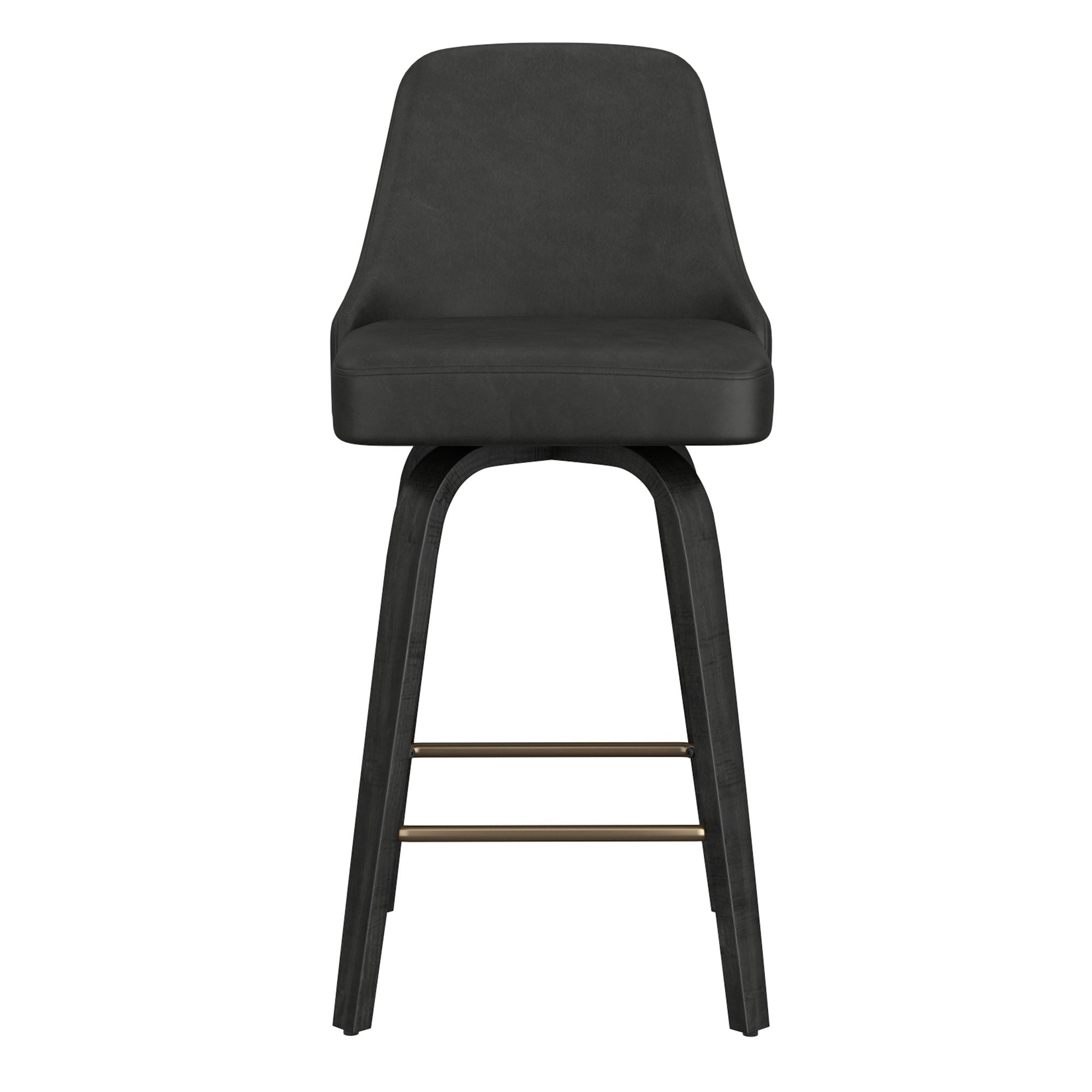 Oakley 26" Counter Stool with Swivel, Set of 2 - ergonomic design for comfort | Image 5 | InSTYLE Home & Rugs