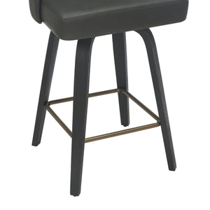 Oakley 26" Counter Stool with Swivel, Set of 2 - sleek stools for kitchen bars | Image 6 | InSTYLE Home & Rugs