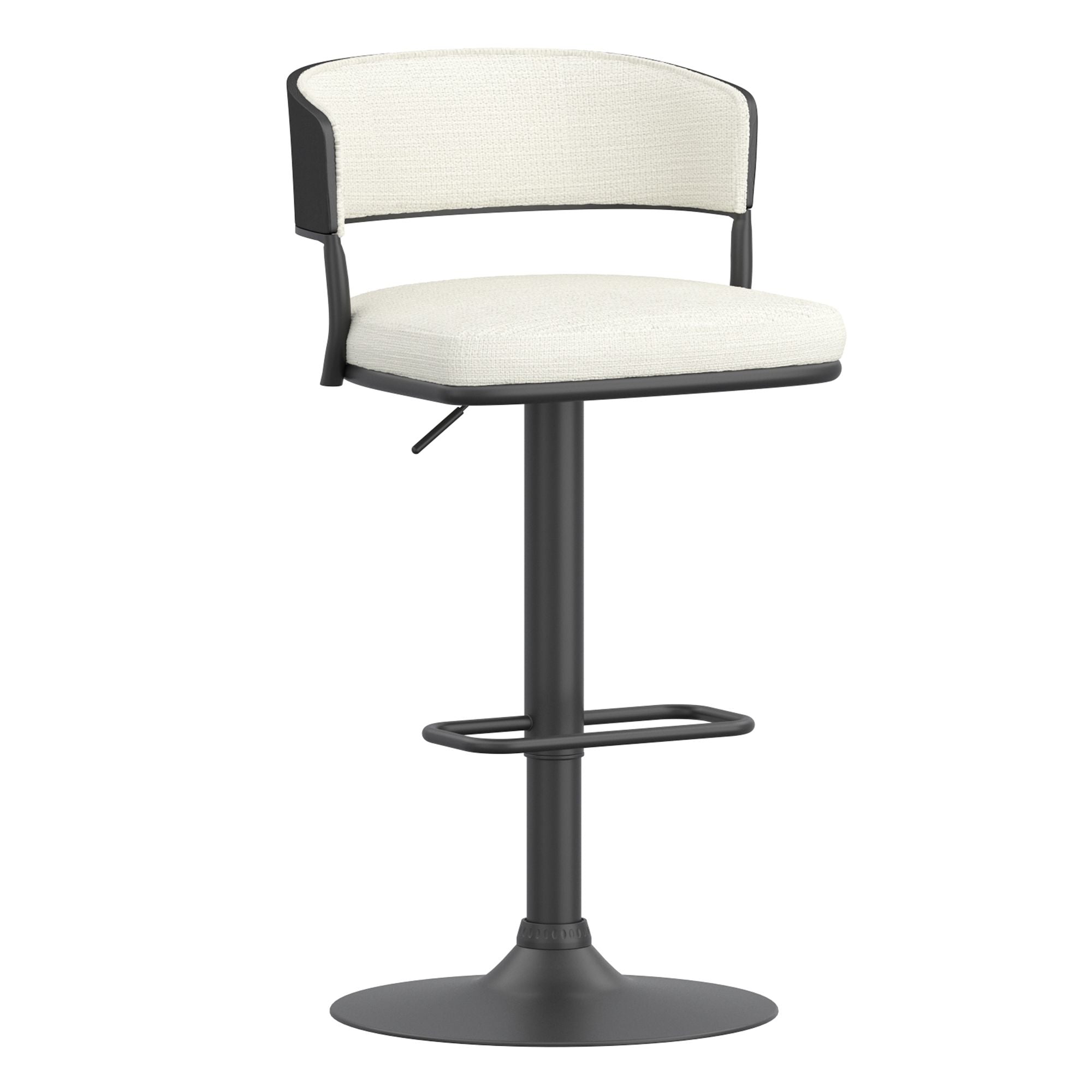 Kazan Adjustable Air-Lift Stool, Set of 2 - perfect for small spaces | Image 2 | InSTYLE Home & Rugs