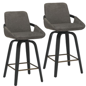 Parker 26" Counter Stool with Swivel, Set of 2 - perfect for modern counters | Image 8 | InSTYLE Home & Rugs
