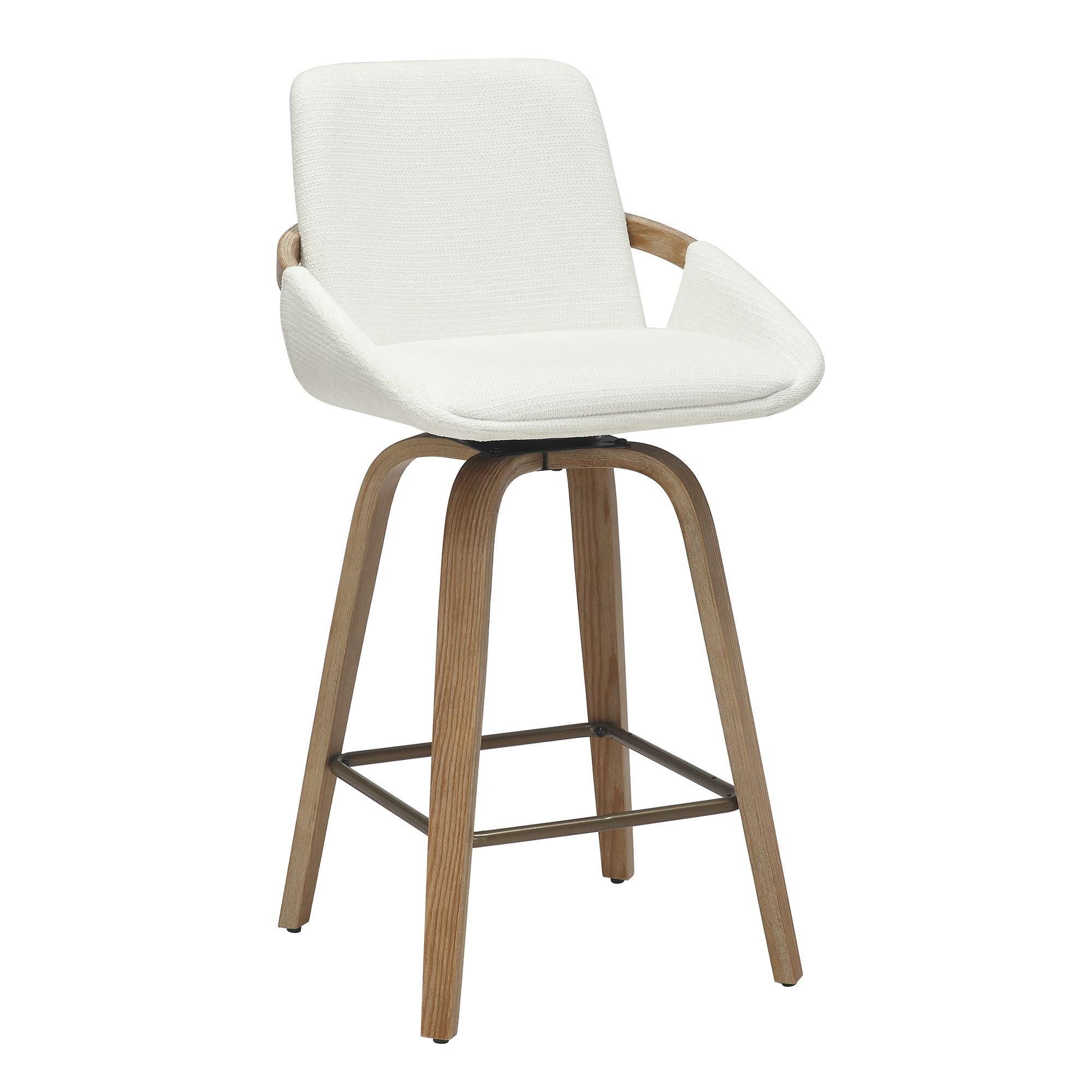 Parker 26" Counter Stool w/Swivel, Set of 2 - perfect for modern counters | Image 2 | InSTYLE Home & Rugs