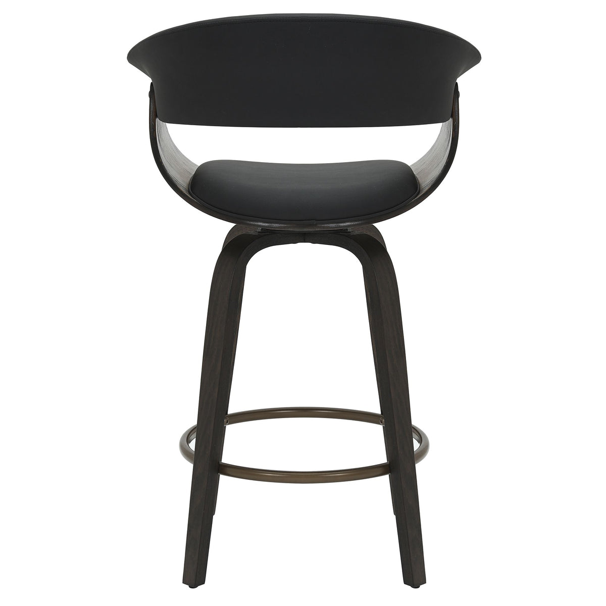 Holt 26" Counter Stool with Swivel, Set of 2 - sleek stools for kitchen bars | Image 3 | InSTYLE Home & Rugs